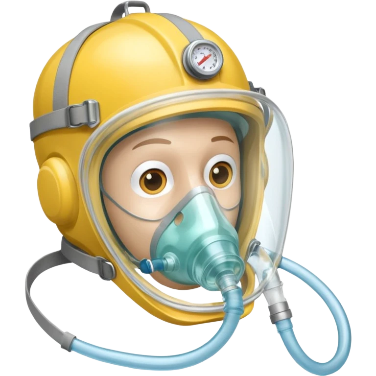emergency oxygen mask for patients emoji