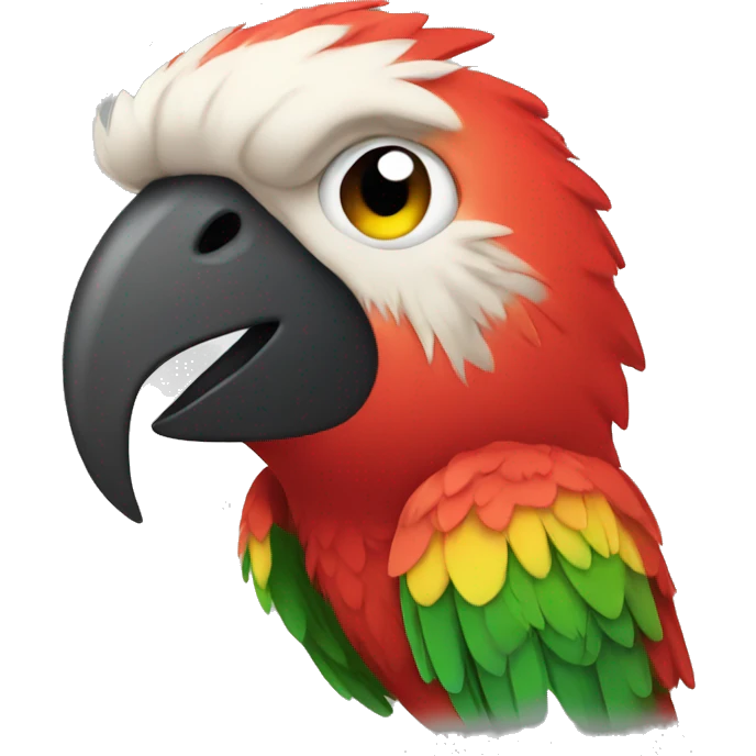 crying parrot emoji