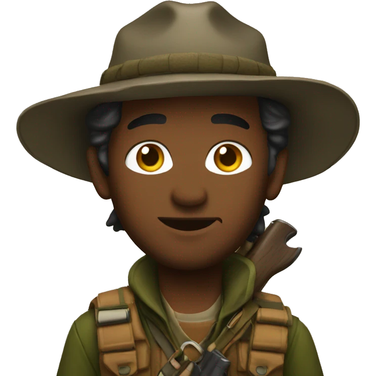 hunter emoji