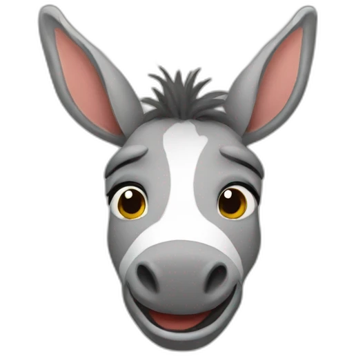 dumb donkey scarf emoji
