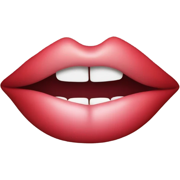 Lips  emoji