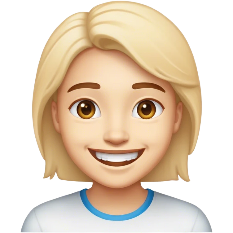 Somebody who writes ”delighted to share” on LinkedIn  emoji