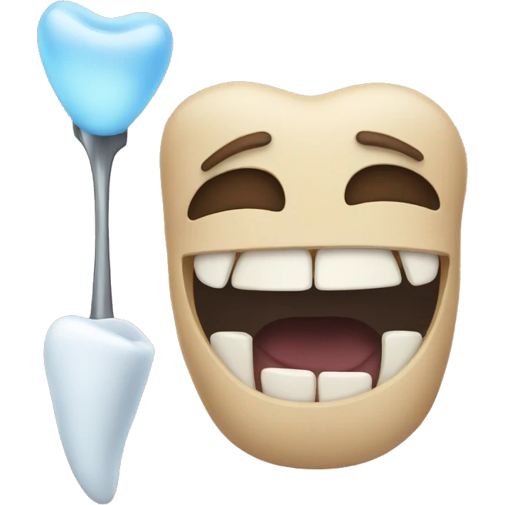 You just got your wisdom teeth out  emoji