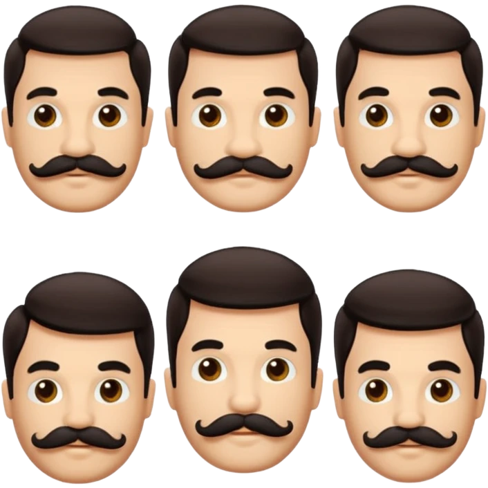 Moustaches  emoji