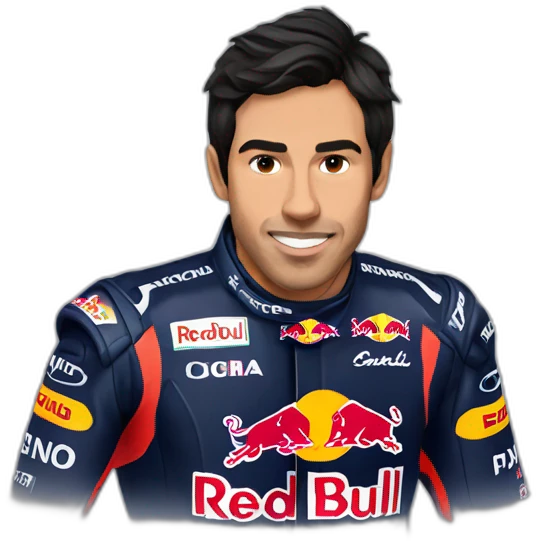 Sergio Pérez Mendoza Red Bull emoji