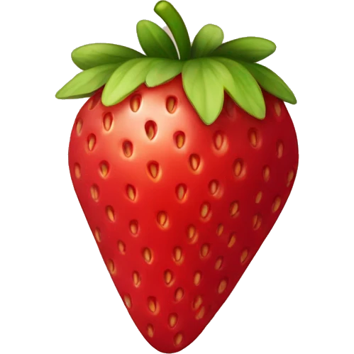 Strawberries emoji