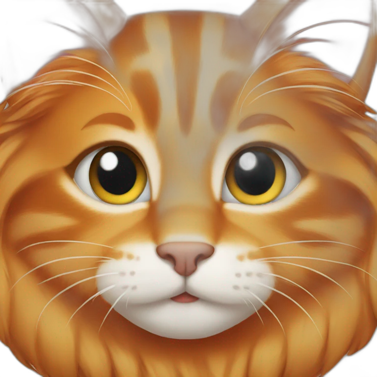 Ginger cat emoji