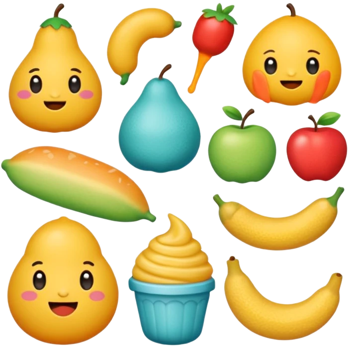 squeezable items emoji