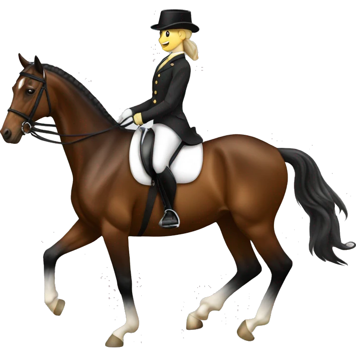 dressage horse emoji