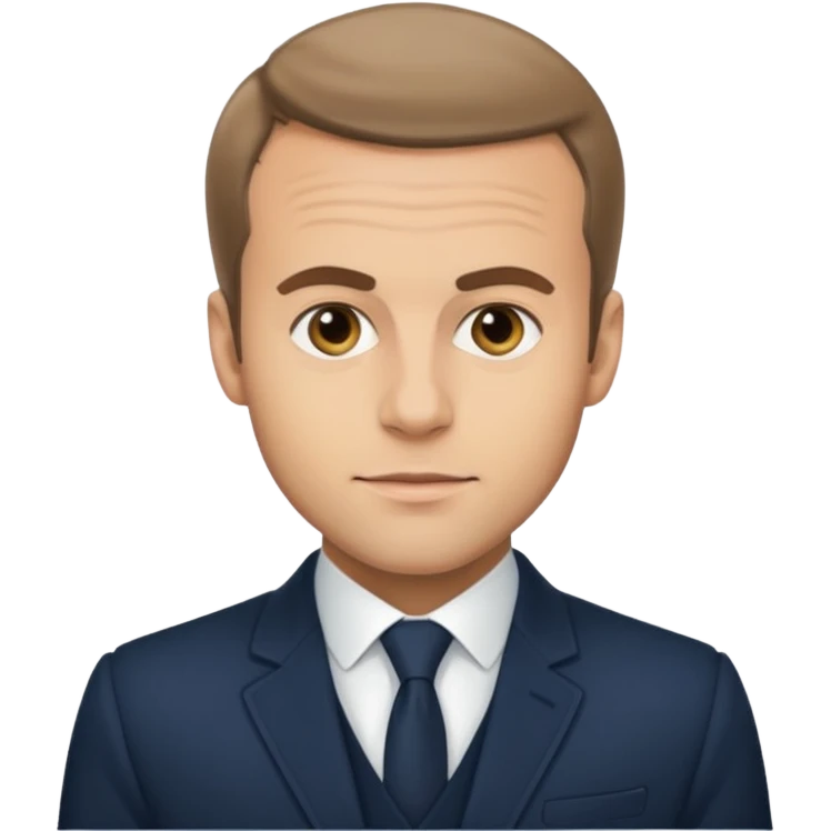 Emanuel Macron  emoji