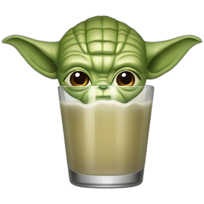 Yoda-drink emoji