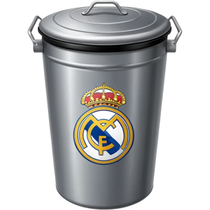 Real Madrid poubelle emoji