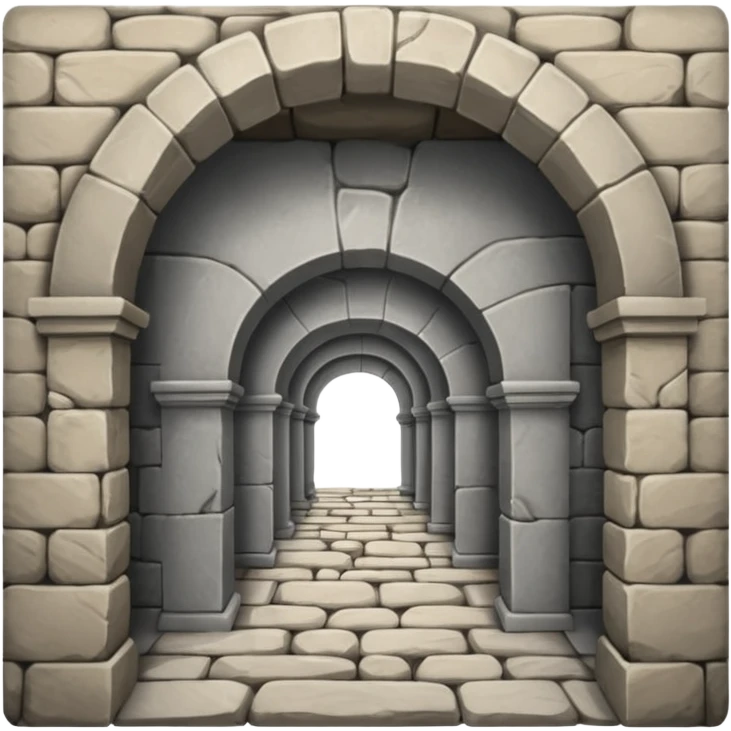 stone corridor emoji