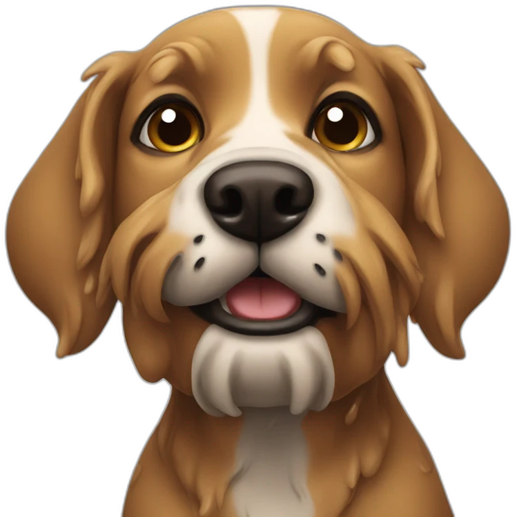Wet dog emoji