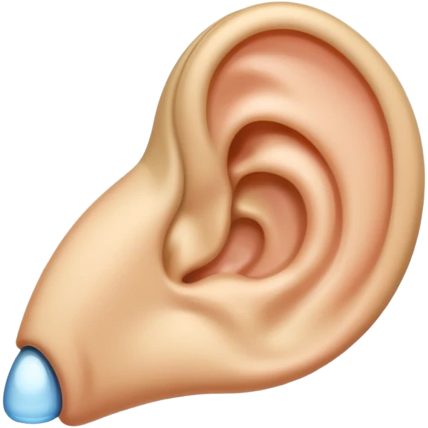 Human's ear emoji