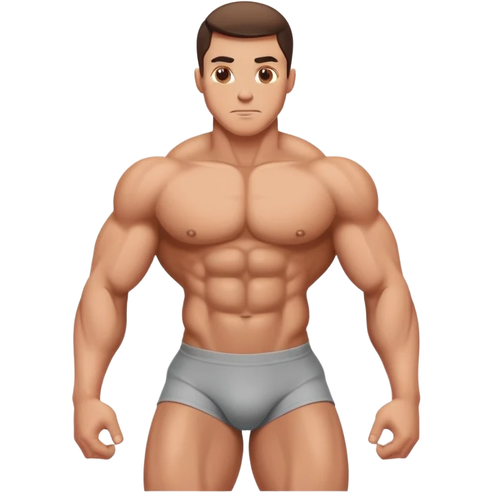 Man glute spread  emoji