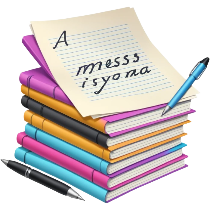 generate a small emoji for the word "artificial intelligence notes" emoji