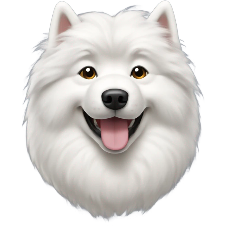 Samoyed dog emoji