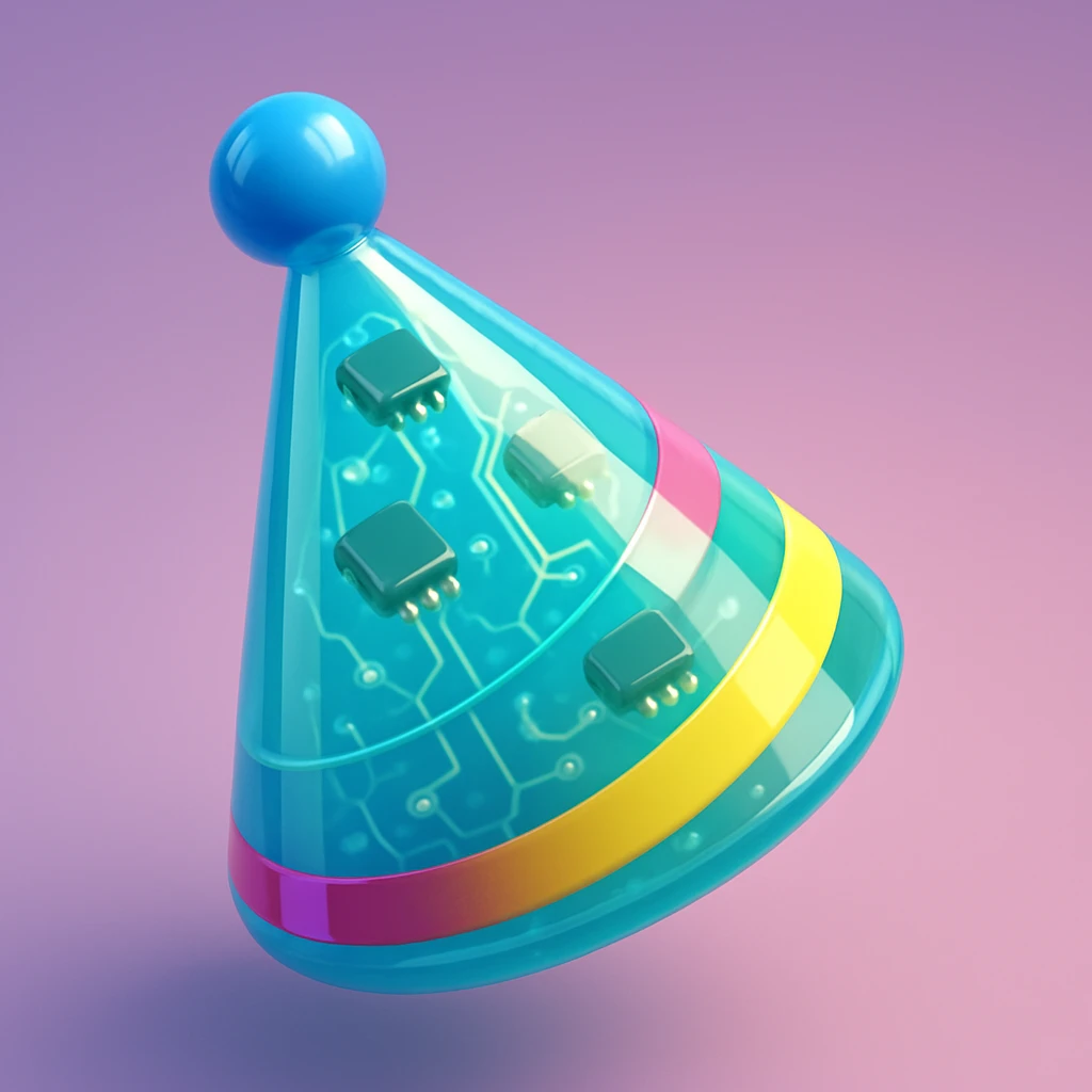 party hat emoji