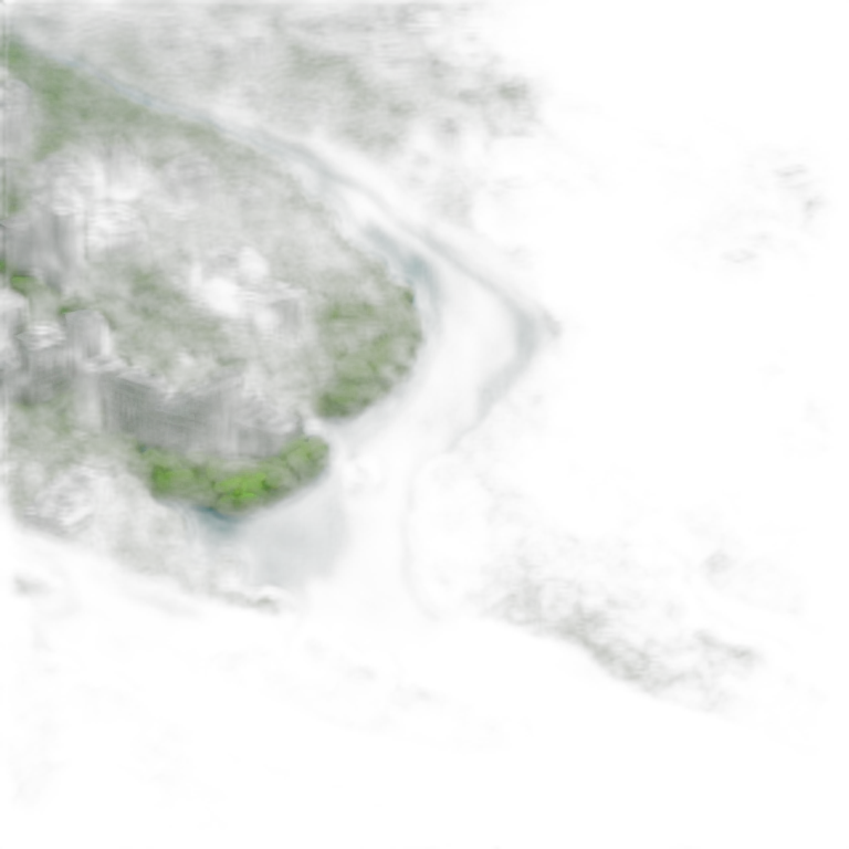 River near a city emoji
