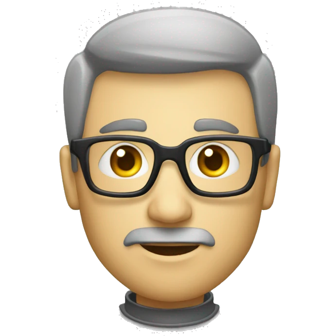 Робот СТРОИТЕЛЬ В КАСКЕ emoji