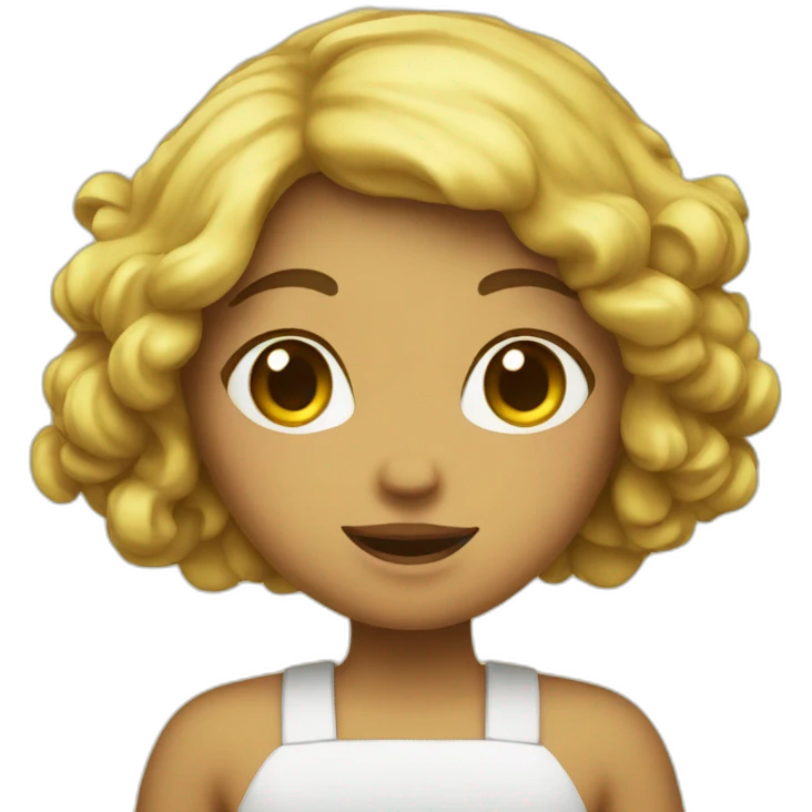 Foody girl emoji