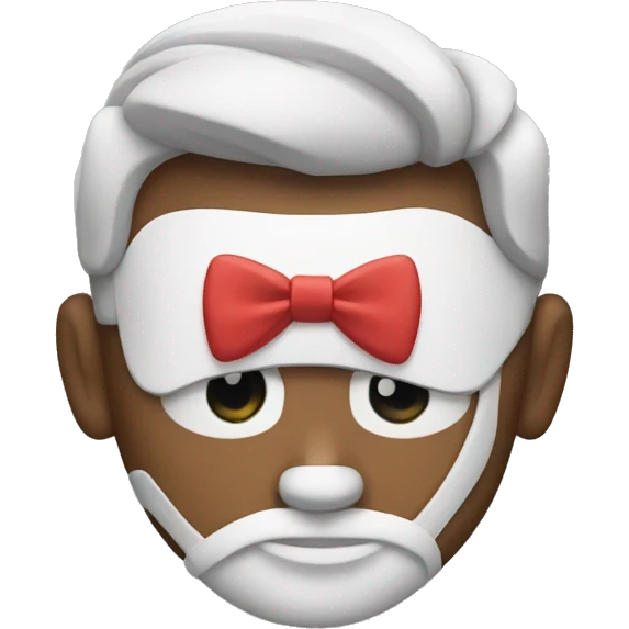 A bow with AirPods emoji