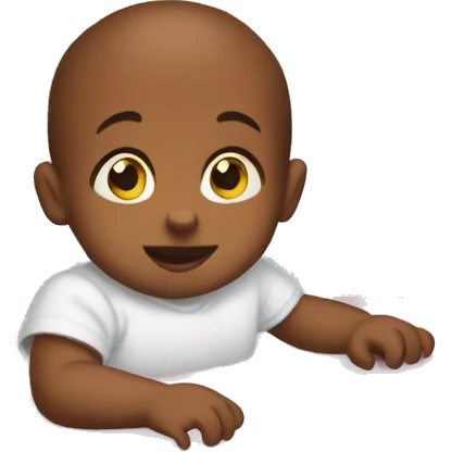 Baby in the crib emoji