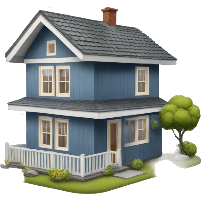 scandinavian house emoji