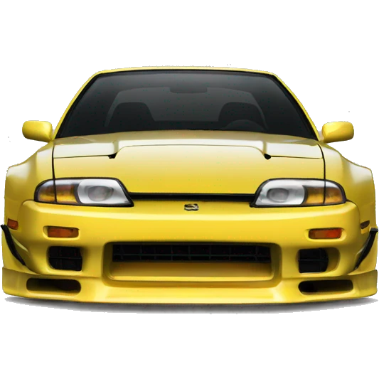 modded-Yellow-Nissan-240sx emoji