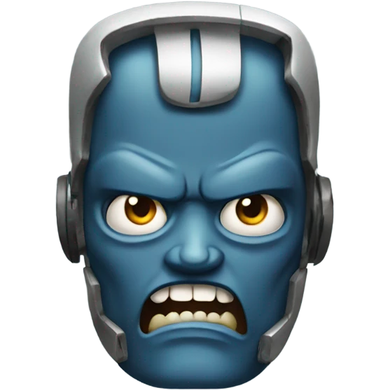 angry bot emoji
