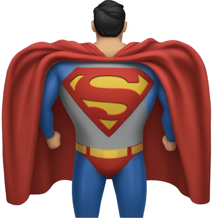 superman cape emoji