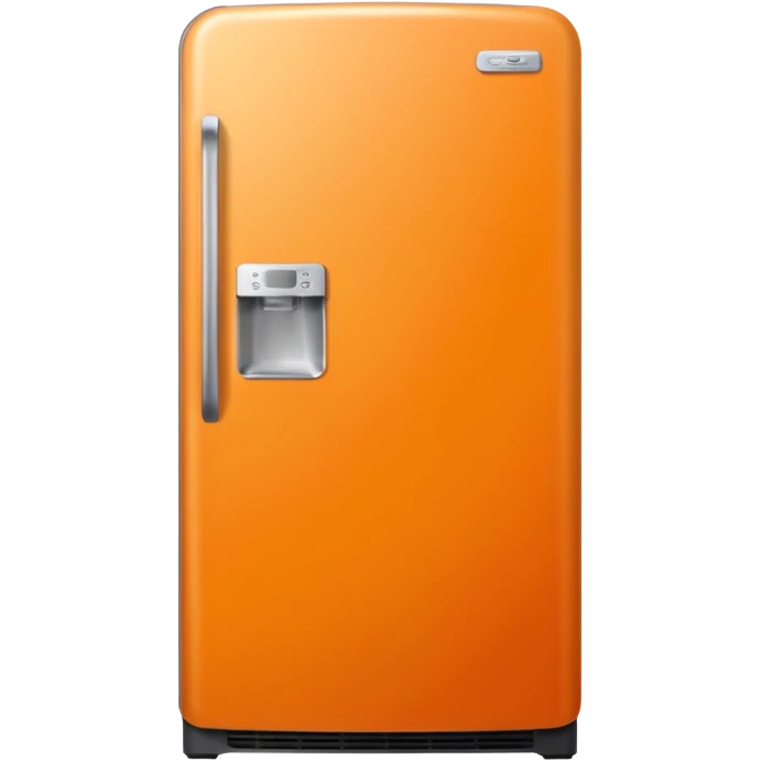 Hi refrigerator ! 
light orange color  emoji