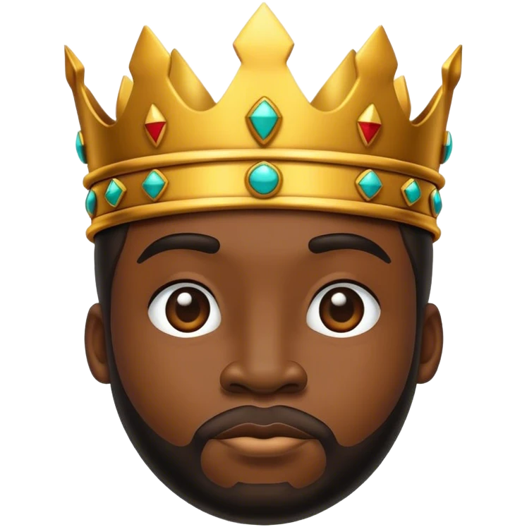 African king emoji