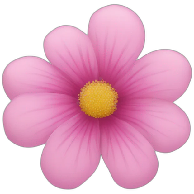 Pink flower emoji