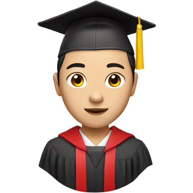 Graduate chinese Student  emoji