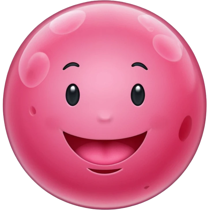 watermelon bubble gum emoji