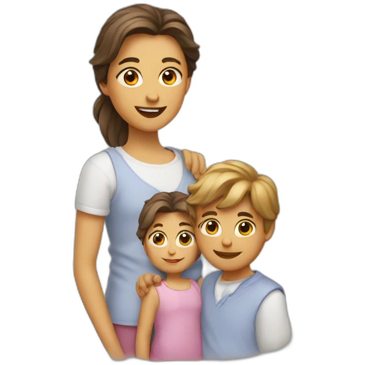 Famille chat emoji