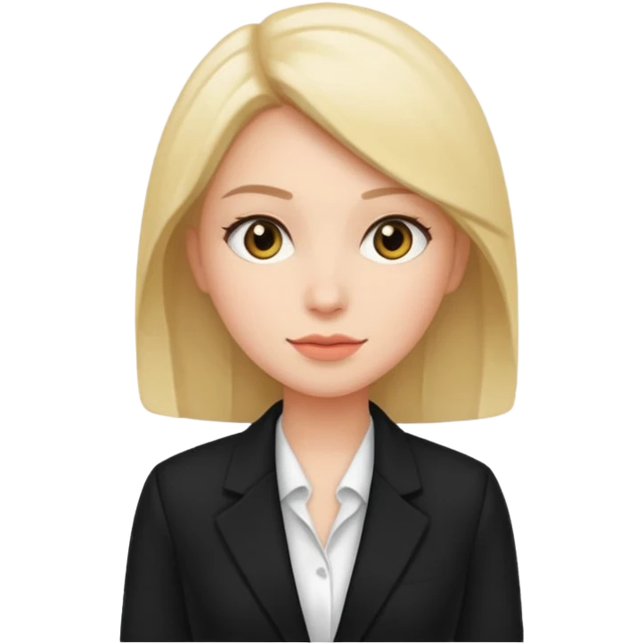 все хорошо но сделай эту же девушку по пояс в пиджаке emoji