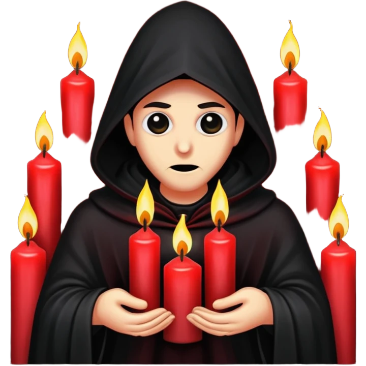 A satanic ritual emoji