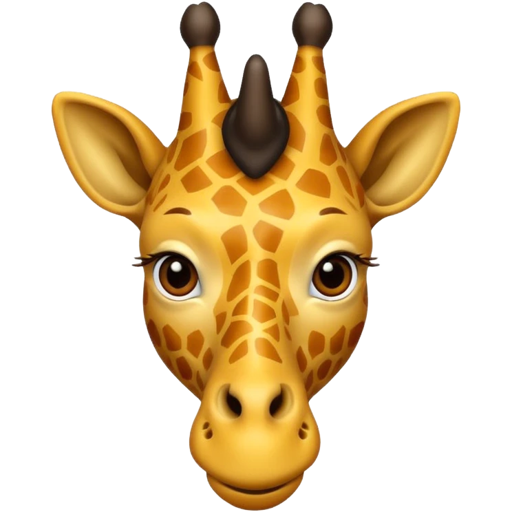king giraffe emoji