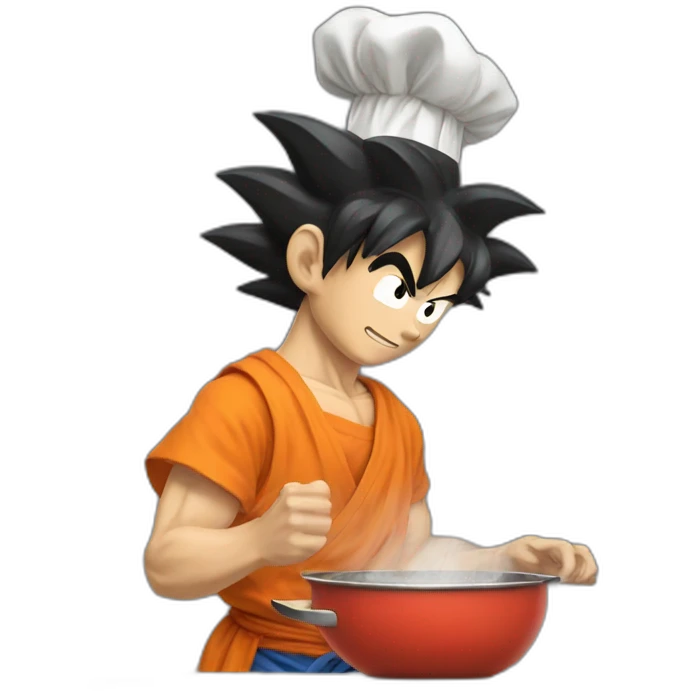 San goku cooking emoji