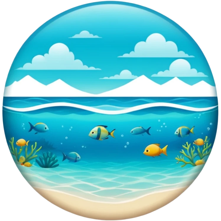 Ocean tropical emoji