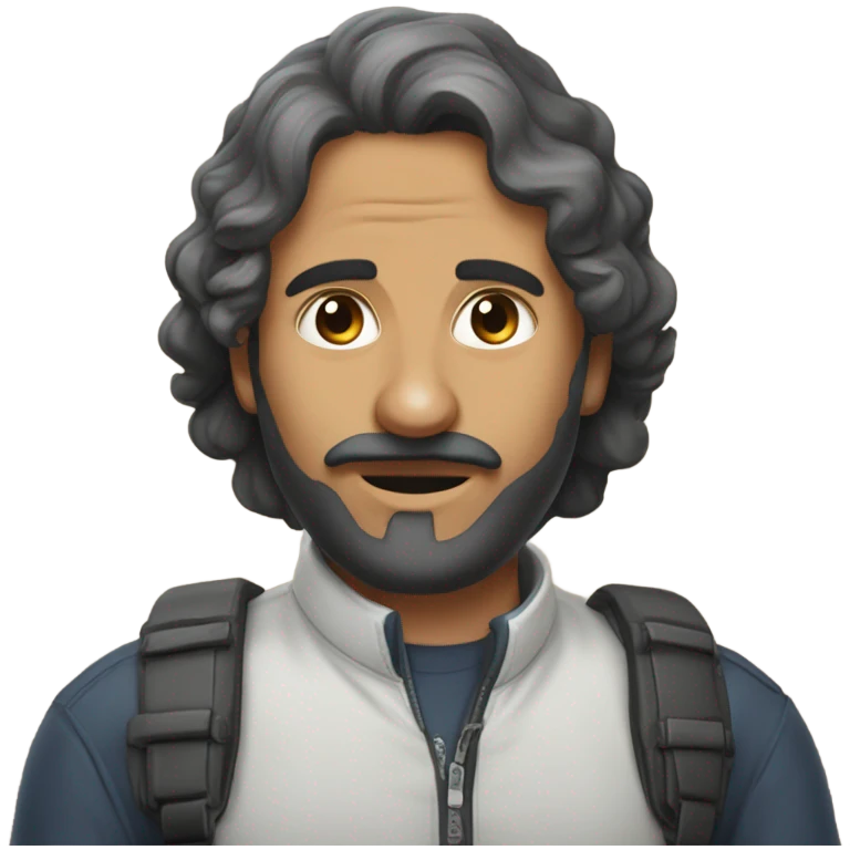Sert bir dille hayır diyen bir asker emoji