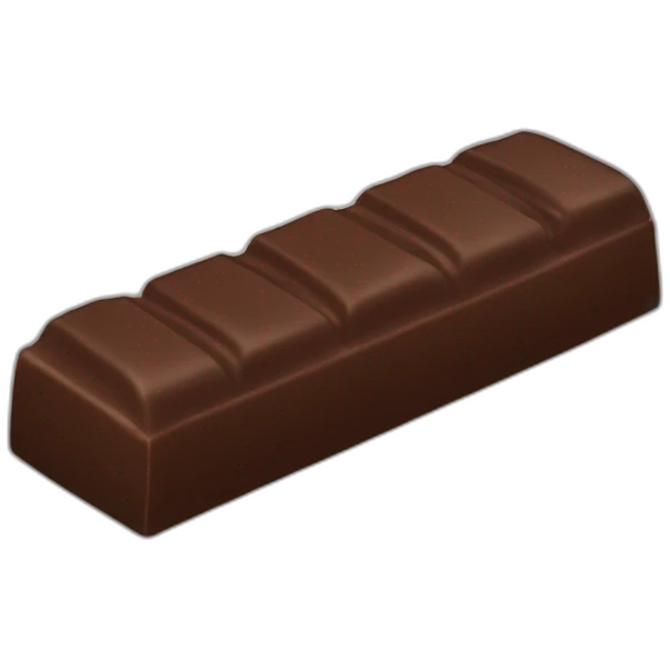 bar of choclate emoji
