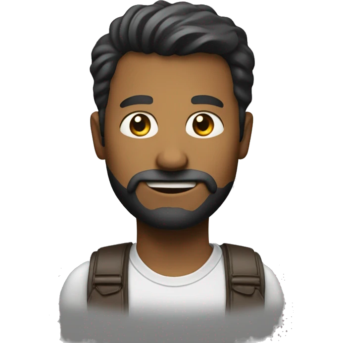 L'homme avec un appareil photo emoji