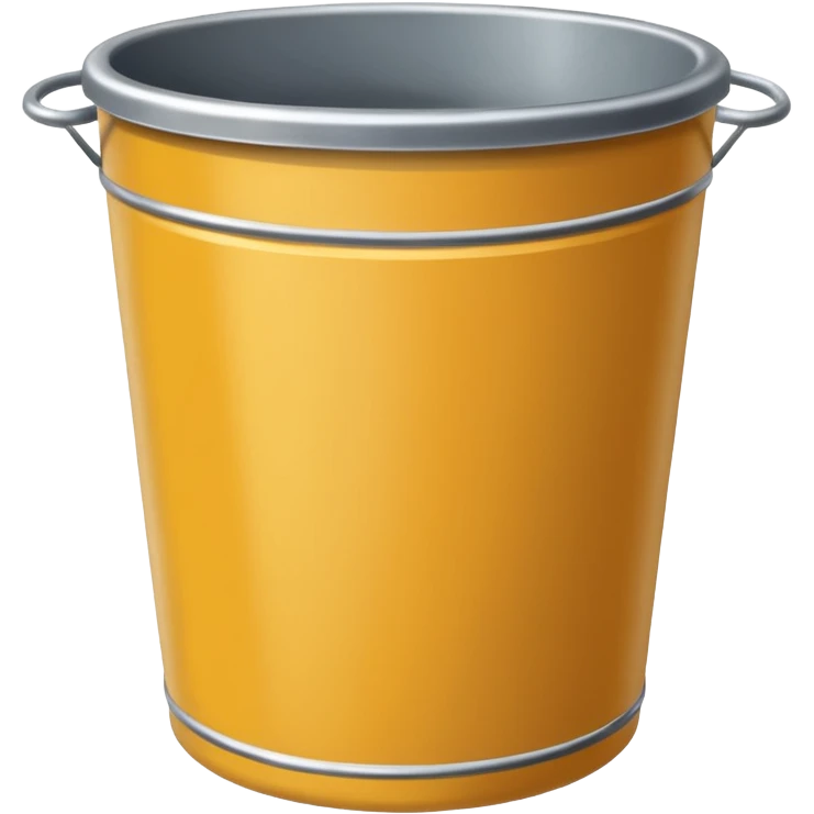 trash bin container with rim emoji