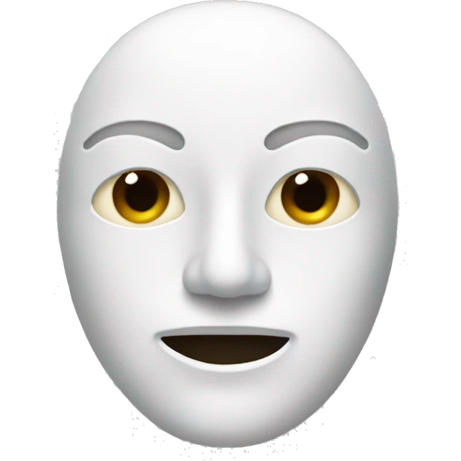 Facial mask emoji