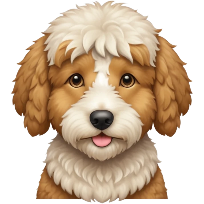 Golden doodle emoji