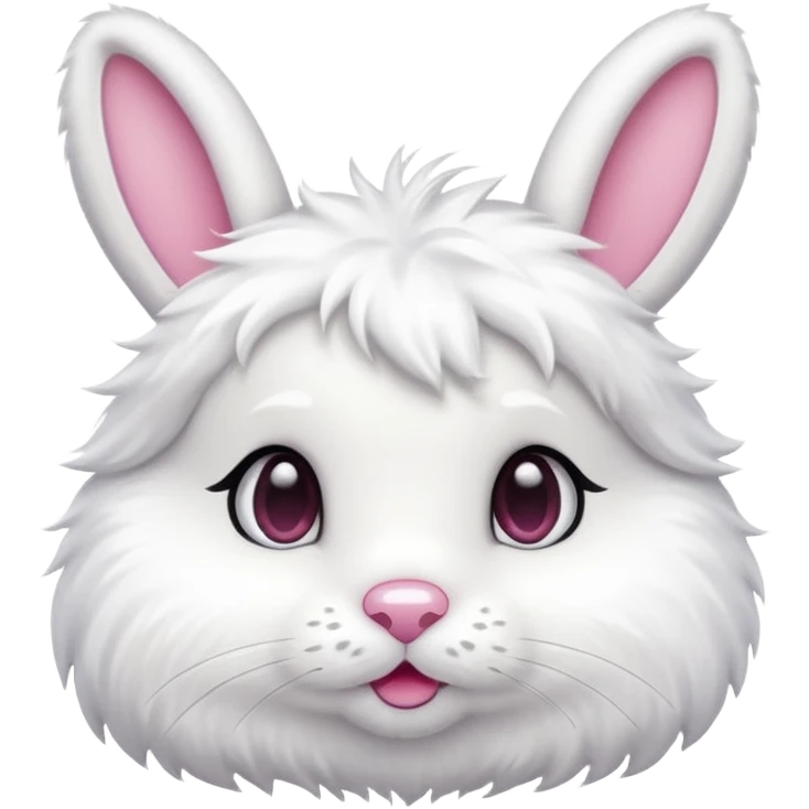 make a snow bunny
 emoji